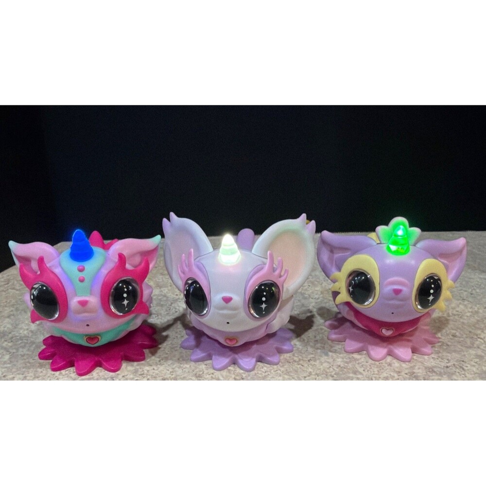 Pixie Belles Interactive Enchanted Animal Toy WowWee Lot of 3